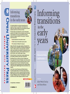 cover image of Informing Transitions in the Early Years